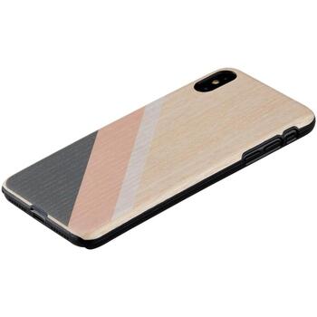 Man&Wood Чехол M7759B, 80x158x10mm, 27.2g, натуральное дерево, поликарбонат, Apple iPhone XS Max, 6.5 (M7759B)