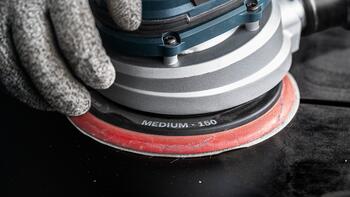Slīpēšanas pamatne 150mm,Soft GET 75-150, Ekscentra slīpmašīnām EXPERT MULTIHOLE BALSTA DISKS, 2608900006, BOSCH (2608900006)