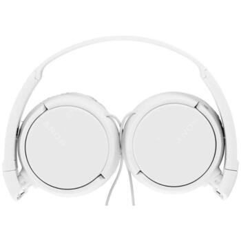Sony Наушники MDR-ZX110AP, 1.2м, 24Ω, 30мм динамический драйвер, закрытая конструкция, микрофон (MDRZX110APWC(CE7))