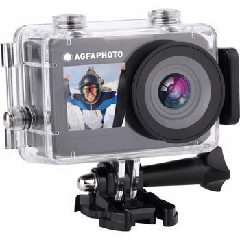 Agfa Photo Экшн-камера AC7000BK, 16MP, 70мин, 120°, 2ч зарядка, MicroUSB, поддержка MicroSD до 64GB (AC7000BK)