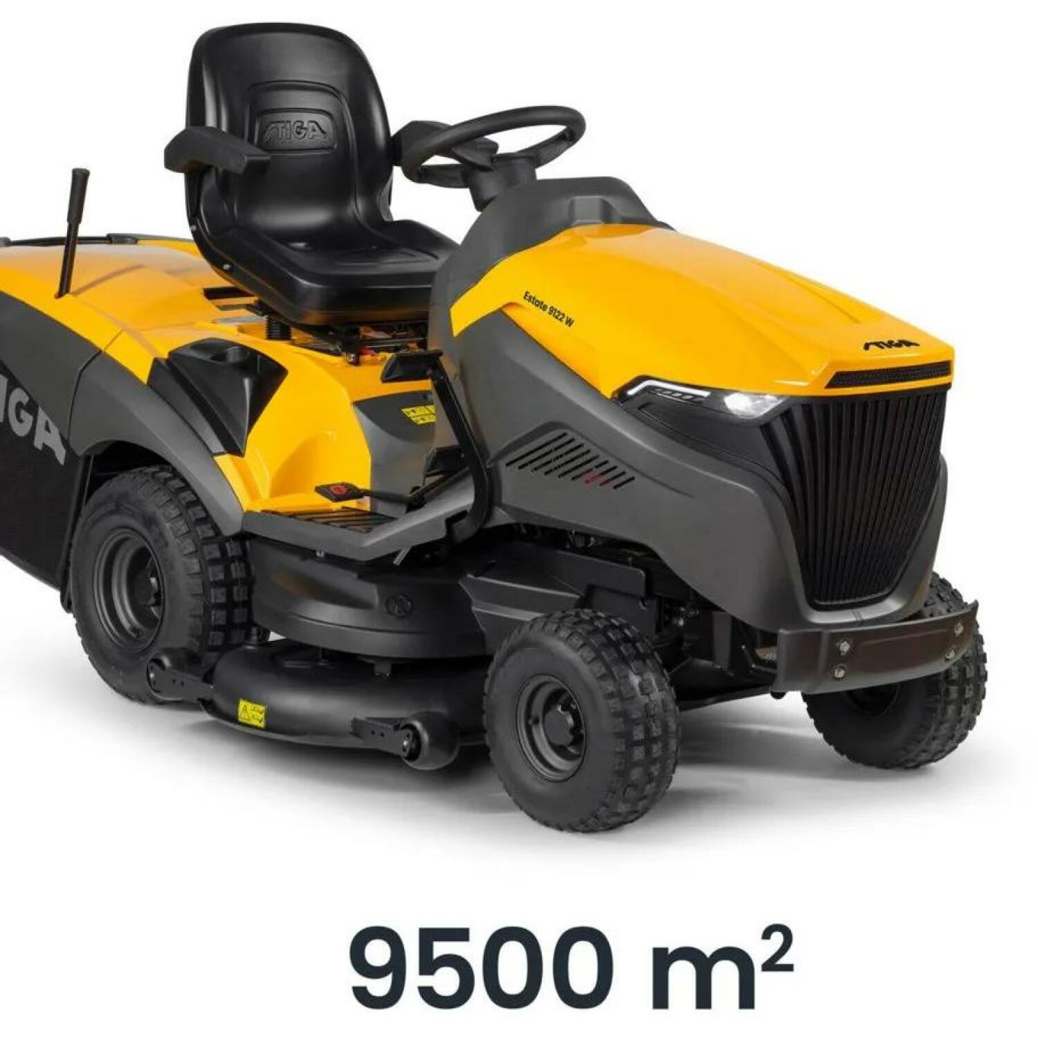 STIGA Estate бензиновый садовый трактор газонокосилка 13.5kW 688cc 122см 320L 2 ножа антискальп колёса до 9500м² 2T1315381/ST1 (2T1315381/ST1)