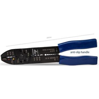Blaupunkt Кабелерез BP80003, 230mm, сталь, фиксация, 10-22AWG, 8/32-4/40