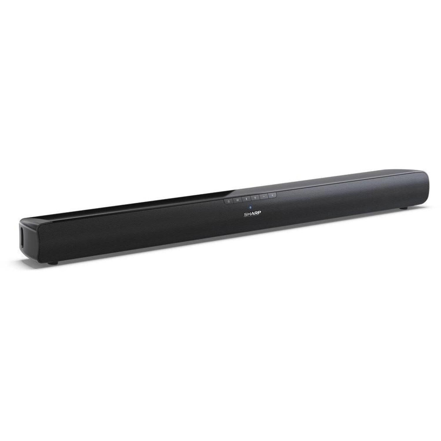 Sharp Звуковая панель HT-SB100, 75Вт, 80см, HDMI ARC/CEC, AUX, Bluetooth, USB, Гладкий черный (HT-SB100)