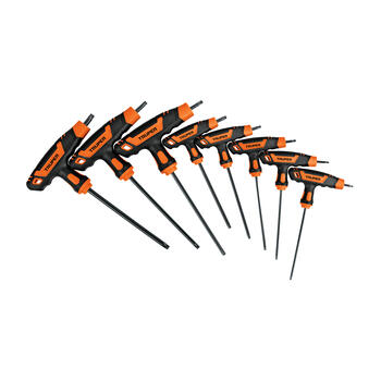 Atslēgu komplekts T-veida TORX T9-T40 8gab. TRUPER (TORX-8TLX)