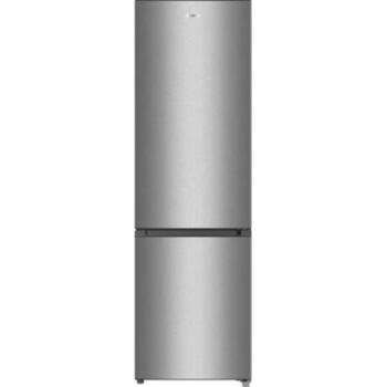 Gorenje Холодильник с морозильником RK4182PS4 20001372, 198л, 71л, 53кг, 2 двери, 3 полки, E, 210кВтч, 39дБ, LED освещение (RK4182PS4)