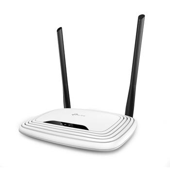 TP-LINK беспроводной маршрутизатор TL-WR841N, 300Mbps, 4x10/100Mbps LAN, IPv4, IPv6, WPS, гостевая сеть, QoS (TL-WR841N)