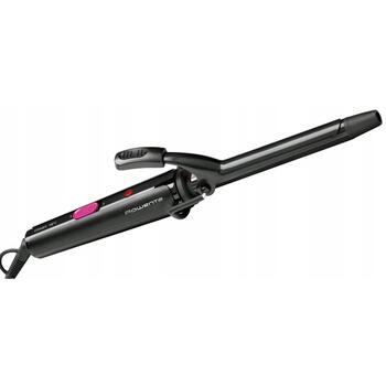 Rowenta Утюг для завивки CF2133F0, 25 W, 180 °C, 16 мм, черный/розовый, керамическое покрытие, 360° поворотный шнур (CF2133)