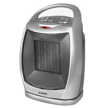 Keramikas ventilatora tipa sildītājs telpai un kempingam ar termostatu un oscilāciju 1500W līdz 60m³ grīdas SF 1525 Eurom (341768)