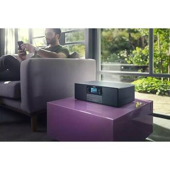 Philips TAM6805/10 микро музыкальная система, 50 Вт, CD, Bluetooth, DAB+, интернет-радио, USB, черный (TAM6805/10)