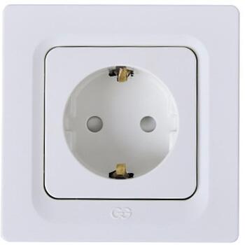 GEO kontaktligzda z/a, ar saz., balts, bez rāmīša 01569300-152116, GUNSAN (01569300-152116)