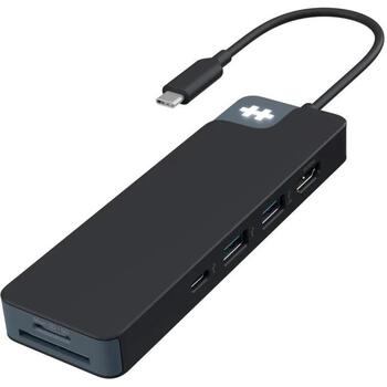 Hyper HyperDrive Flex 8 Port USB-C док-станция HD4102BKGL, 1 HDMI порт, черный (HD4102BKGL)
