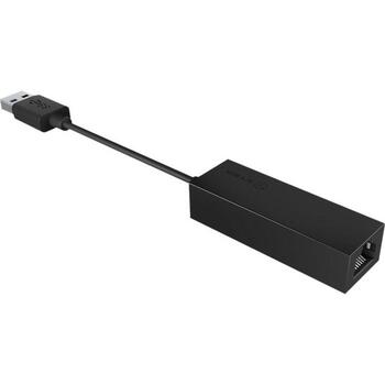 Raidsonic USB 3.0 (A-Tipa) uz Gigabit Ethernet adapteris IB-AC501a, 1x Gigabit Ethernet, USB 3.0, kompakts dizains (IB-AC501a)