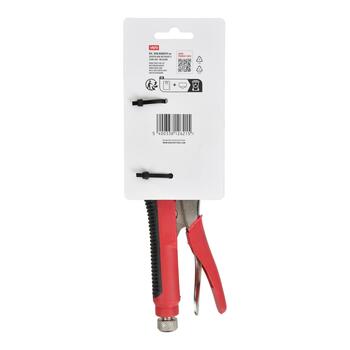 Kreator Захватные плоскогубцы KRTH61501, 220mm, 32mm, 1200kg, 40mm, углеродная сталь, круглая челюсть, регулируемое давление (KRTH61501)
