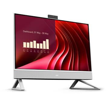 Dell 24 AIO EC24250, 16 ГБ, DDR5, 1000 ГБ, Intel Core 7 150U, 23.8