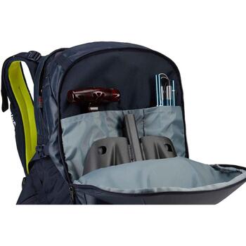 Thule 3610 Upslope 35L рюкзак для лыж и сноуборда со съемной системой Airbag 3.0, 41x31x54см, 1.6кг, нейлон, зеленый (3203610)