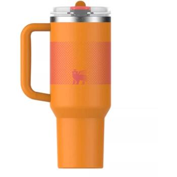 Stanley Термокружка 2812486380 1.18L оранжевая, нержавеющая сталь 18/8, двойная вакуумная изоляция, непротекающая крышка (2812486380)