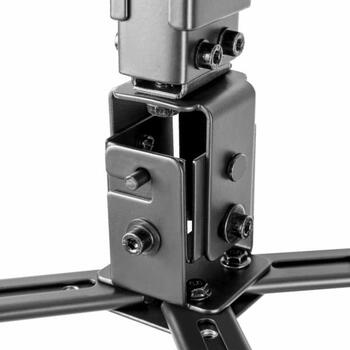 Sbox Крепление для проектора PM-18M, 20кг, -15°/+15°, -10°/+10°, 430-650мм, 225-316мм, сталь, черный, порошковое покрытие (PM-18M)