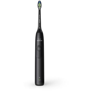 Philips Elektriskā Zobu Birste HX7101/02, 62000 kustību minūtē, 1 birstes galviņa, 1 tīrīšanas režīms, melna (HX7101/02)