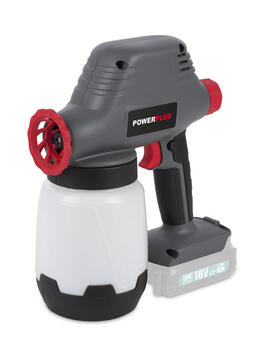 Krāsas izsmidzināšanas pistole 18V 1000ml, POWERPLUS, POWEB5510, bez akumulatora un lādētāja (POWEB5510)