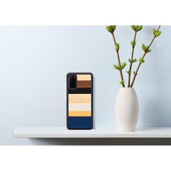 Man&Wood Чехол M6531B, совместим с Samsung Galaxy S20, 6.2, дерево, поликарбонат (M6531B)