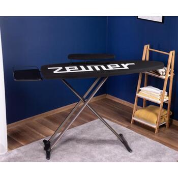 Zelmer ZIB0001 80404272P, gludināmais dēlis, 130x47cm, 100cm, metāls, kokvilnas pārvalks, silikona aizsargi (80404272P)