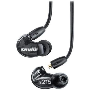 Shure SE215 наушники SE215-K-EFS, 20 Ом, стерео, 3.5 мм разъем, 22-17500 Гц, 3 мягких насадки (SE215-K-EFS)