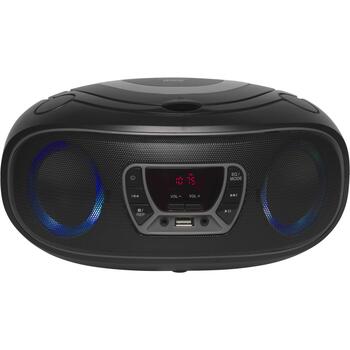 Denver CD магнитола TCL-212BTGR 111141300012, 4W, 2 динамика, Bluetooth, AUX, USB 2.0, FM, цифровой тюнер (111141300012)
