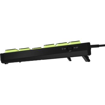 Genesis клавиатура Thor 430 TKL NKG-2345, проводная, USB-A, USB-C, механическая, линейная, RGB, US, черная, 87 клавиш (NKG-2345)
