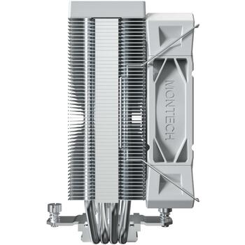 Montech CPU Dzesētājs NX400 (W), 12cm, 800-1950 RPM, 2.82 mmH2O, FDB, 1 ventilators, 3 gadi garantija (NX400 (W))