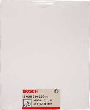 Rezerves sukas atsūkšanas pārsegam, Mazām leņķa slīpmašīnām NOMAIŅAS SUKA, 2605510226 BOSCH (2605510226)