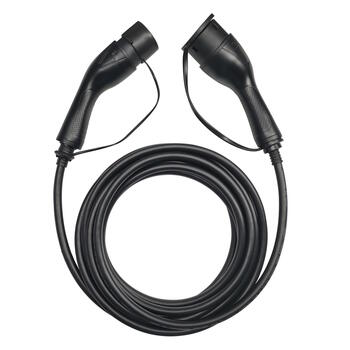 EV Charge Premium EU CE универсальный зарядный кабель 22 кВт, 32A, Type 2 – Type 2, длина 7.5 м, чёрный (AUX3275T2)