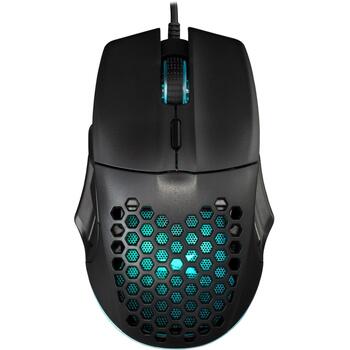 Baracuda Игровая мышь PENGUIN-B, 6 кнопок, 3600 DPI, USB 2.0, 1.5m, черный, подсветка, для правой руки (PENGUIN-B)