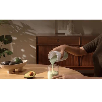 Портативный блендер Blender EU 45 W 0.3 L пластиковый контейнер с функцией дробления льда белый BHR9226EU Xiaomi (BHR9226EU)