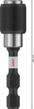 Tiecienskrūvgriežiem, akumulatoru skrūvgriežiem PRO IMPACT UZGAĻU TURĒTĀJS QUICK CHANGE BOSCH 2608522320 (2608522320)