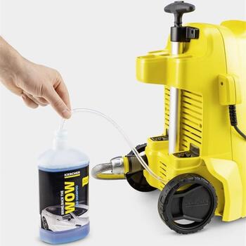Karcher K 3 Classic Car 1.676-222.0, 380л/ч, 120бар, 1.6кВт, 5м, 25м²/ч, телескопическая ручка, пенная насадка (1.676-222.0)
