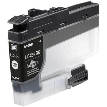 Brother чернильный картридж LC424BK, 750 страниц, черный, оригинальный, 1 шт., струйный, DCP-J1200W (LC424BK)