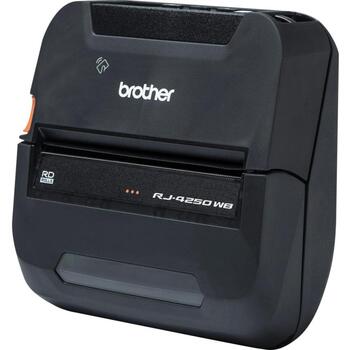 Принтер этикеток Brother RJ-4250WB, 203 x 203 DPI, 127 мм/сек, проводной и беспроводной, Wi-Fi, Bluetooth, USB, Li-Ion аккумулятор (RJ-4250WB)