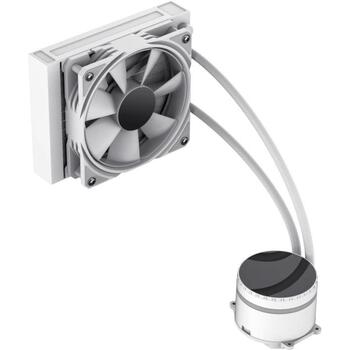 Gamemax procesora šķidruma dzesētājs ICEBURG 120 WT, 62.82 cfm, 800-2000 rpm, TDP līdz 180W, ARGB LED apgaismojums (ICEBURG 120 WT)