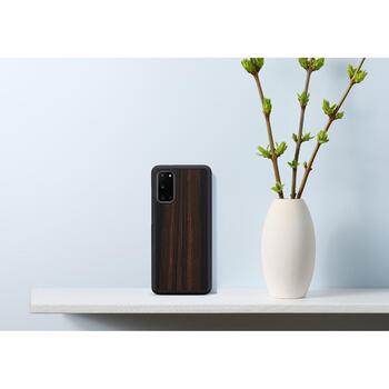 Man&Wood чехол M6522B, Коричневый, совместим с Samsung Galaxy S20, 6.2 дюйма (M6522B)
