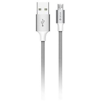 Devia Pheez Series кабель Micro USB, 120EC1440001, 2м, 5В 2.4А, быстрая зарядка, синхронизация данных, устойчивость к изгибу (120EC1440001)