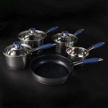 Russell Hobbs Opulence набор сковород RH01179EU, 5 шт., 16см, 18см, 20см, 14см, 24см, нержавеющая сталь (RH01179EU)