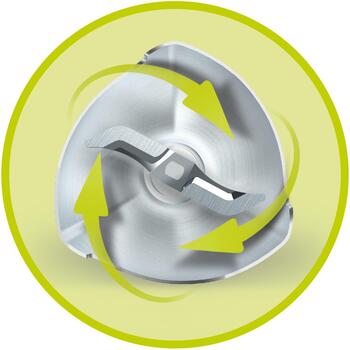 Philips Погружной блендер HR2531/00 650 Вт, 15000 об/мин, 1.2 м шнур, 85 дБ, Нержавеющая сталь, Пластик, Металл (HR2531/00)