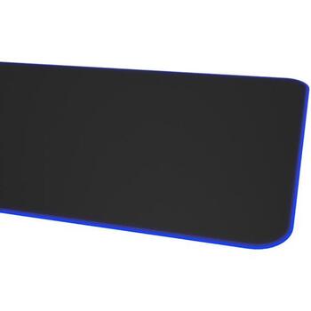 GENESIS Boron 500 XXL RGB NPG-2110, 800x400x4 mm, peles paliktnis, audums, gumija, melns, RGB apgaismojums, 12 režīmi (NPG-2110)