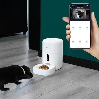 Tellur Smart WiFi Barības trauks TLL331461, 4L, 2mm ~ 10mm, līdz 10 porcijām, Ultra HD 2304x1296, nakts redzamība (TLL331461)