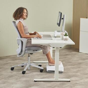 Fellowes Breyta klaviatūras roku balsts 100142579, 47cm, 6cm, 1.75cm, Silikons, Patentēta HEX Cushion Technology (100142579)