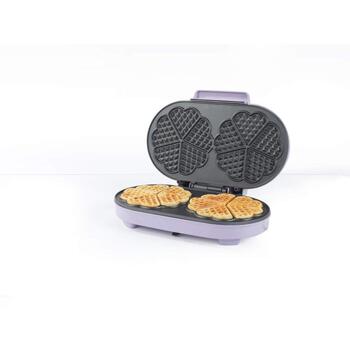 Giles & Posner Vafeļu panna EK6700GSPPVDE, 1400 W, 18 cm, regulējams termostats, nepiedegošs pārklājums, indikatora lampiņas (EK6700GSPPVDE)