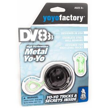 YoYoFactory DV888 YO 029, металлическое йо-йо, 66г, 50мм, 38,8мм, 3,15мм, алюминий, подшипник C, K-Pad (YO 029)