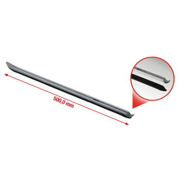 KS Tools Svira riepām 911.8199, 500 mm, plastmasas pārklājums (911.8199)