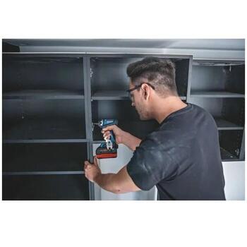 Bosch GSR 18V-65 06019N3232, 2x5,0Ah, 18V, 63Nm, 0-2100min-1, 13mm, 35mm, 2 pārnesumi, LED, Kickback Control, L-Boxx (06019N3232)