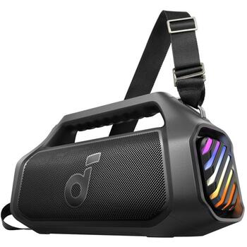 Anker Soundcore портативная колонка Boom 2 Plus A3134012, 140 Вт, 100 Вт, 40-20000 Гц, Bluetooth 5.3, 20 ч, водонепроницаемая (A3134012)